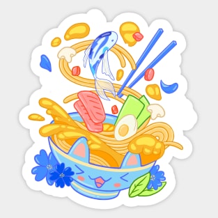 Ramen Life Sticker